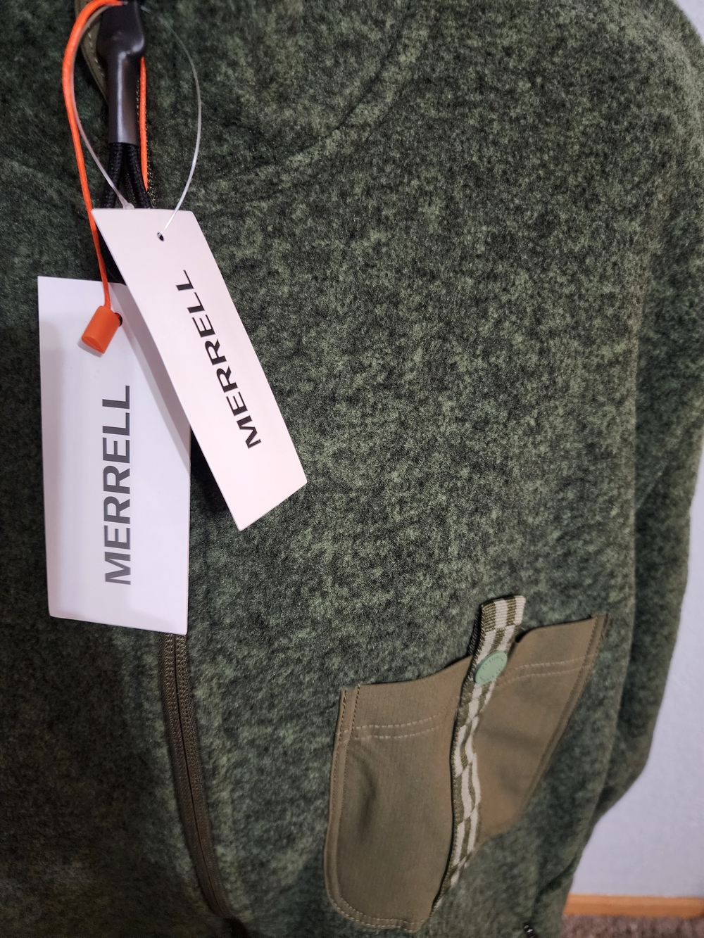 Merrell Green Fleece Jacket - Picture 4 of 7
